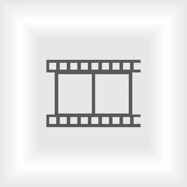 Pictogramă video, ilustrație vectorială — Vector de stoc