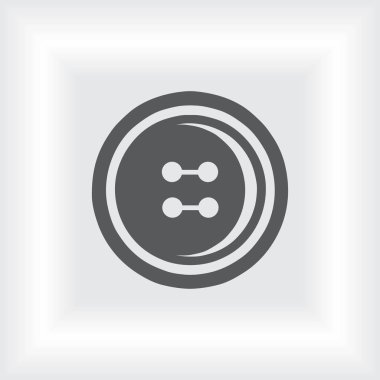 Dikiş düğme web simgesi