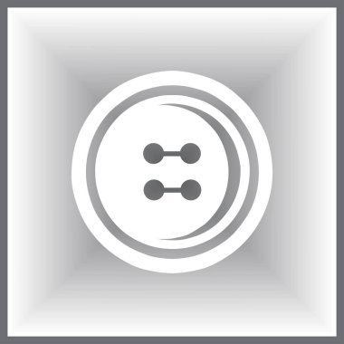 Dikiş düğme web simgesi