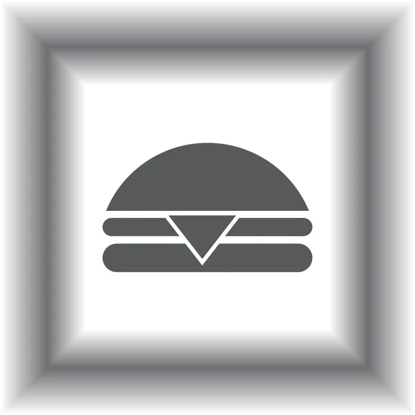 Hamburger icon. web style — Stock Vector