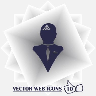 Altın baş çizimde bilinmeyen erkek kişi