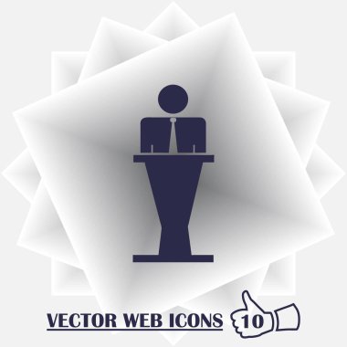 Adam profil simge vektör