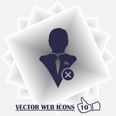 erkek kullanıcı simgesini Kaldır