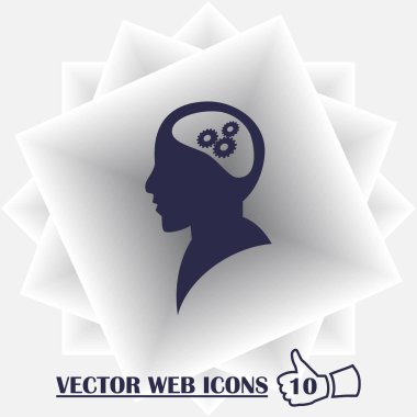 baş simgesinde dişli