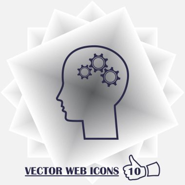 baş simgesinde dişli