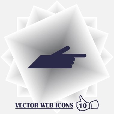 başparmak doğru web simgesi