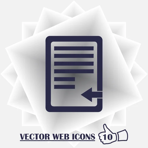Isolated Flat Web Mobile Icon — стоковый вектор
