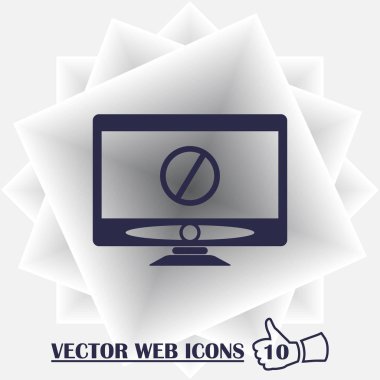 Blok kavramı. monitör ekran