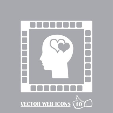 Beyin ve kalp web simgesi