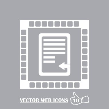 Trendy düz stilde Panosu simgesi. Web sitesi tasarımı, vektör çizim, Eps10 denetim listesi simgesi.