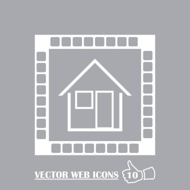 House simge. vektör. eps10