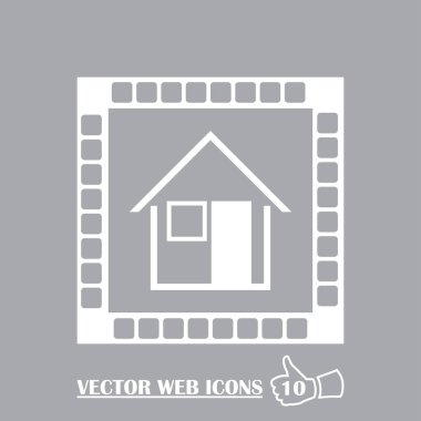 House simge. vektör. eps10