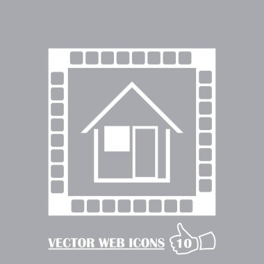 House simge. vektör. eps10