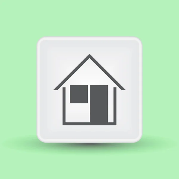 Icono de la casa. vector. eps10 — Vector de stock