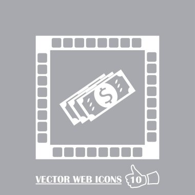 Vektör para web simgesi