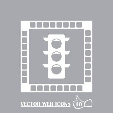 ampul arka plan, düz ve Gölge Stili