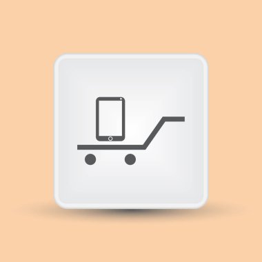 telefon vektör düz web işareti simge app kullanıcı arabirimi Sanat logo