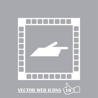 İşaret parmağı ve başparmak işaret yukarıya.