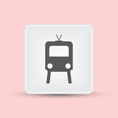 Tren simge vektör, Modern ulaşım işareti