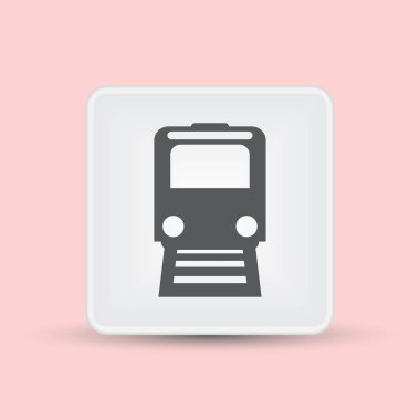 Tren simge vektör, Modern ulaşım işareti