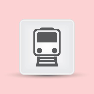 Tren simge vektör, Modern ulaşım işareti