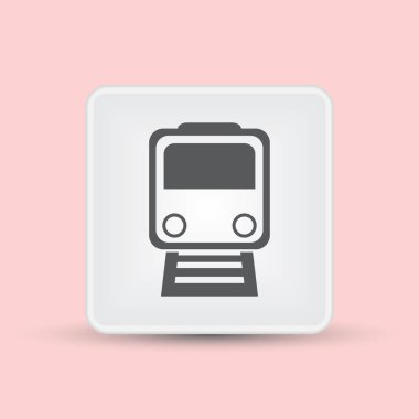 Tren simge vektör, Modern ulaşım işareti