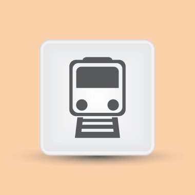 Tren simge vektör, Modern ulaşım işareti