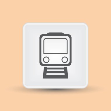 Tren simge vektör, Modern ulaşım işareti