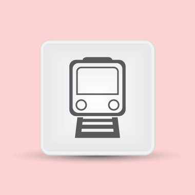 Tren simge vektör, Modern ulaşım işareti