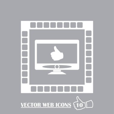 Ellerini tutun ve dokunmatik tablet Pc vektör çizim