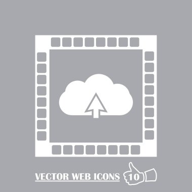 Download bulut veya simge yükleyin. Yukarı veya aşağı okları