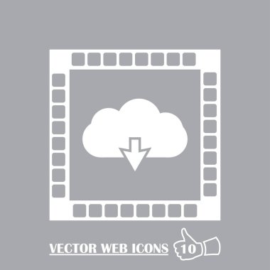 Download bulut veya simge yükleyin. Yukarı veya aşağı okları