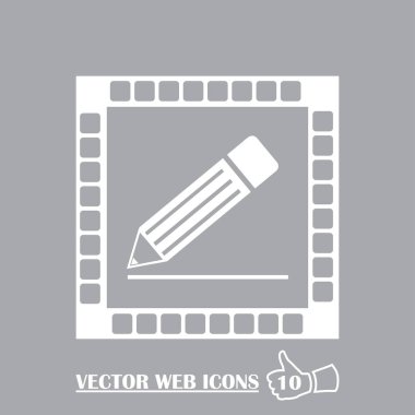 pensil vektör web simgesi