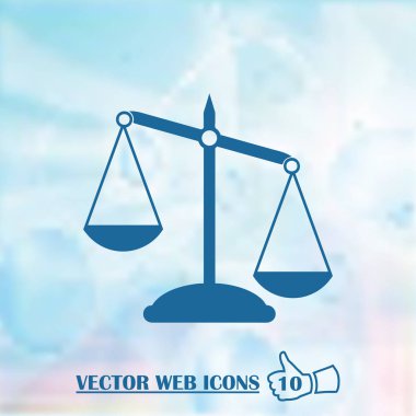 Ölçek web simge vektör