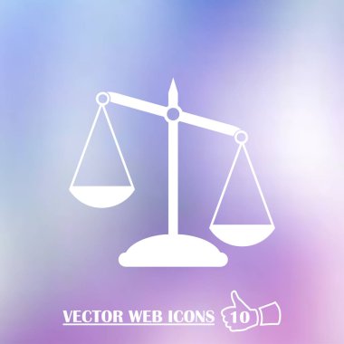 Ölçek web simge vektör