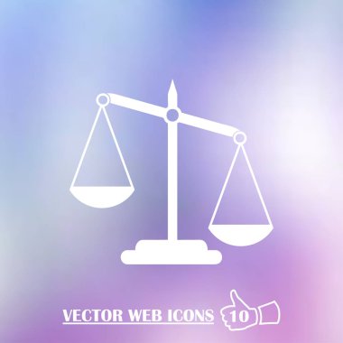 Ölçek web simge vektör