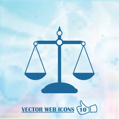 Ölçek web simge vektör