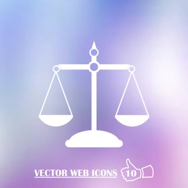 Ölçek web simge vektör