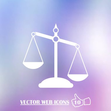 Ölçek web simge vektör