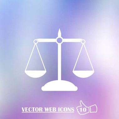 Ölçek web simge vektör