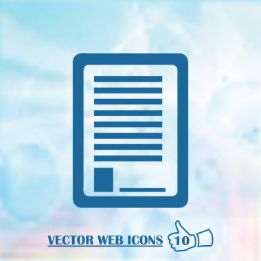 Pano web vektör simgesi