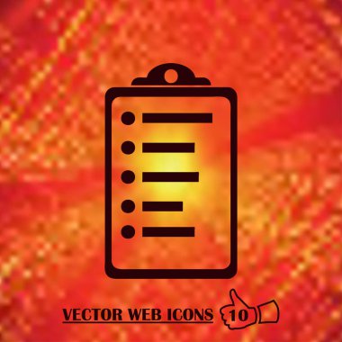 Pano web vektör simgesi