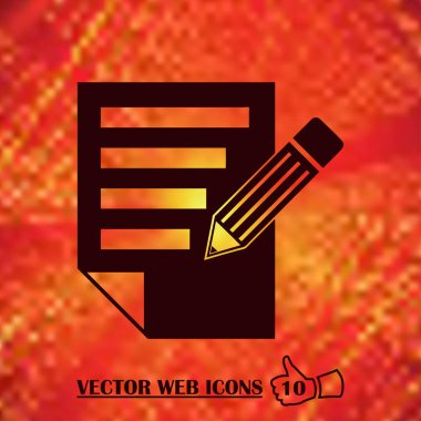 Pano web vektör simgesi