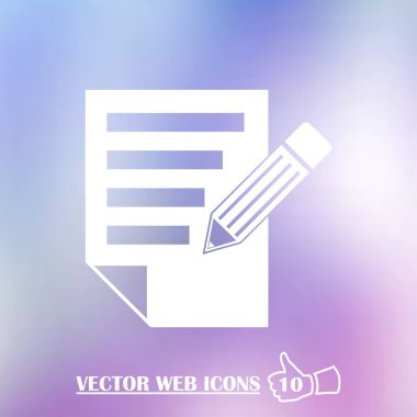 Pano web vektör simgesi