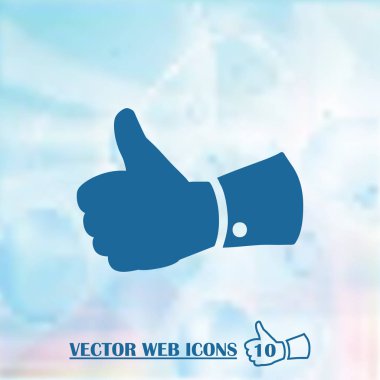 Vektör başparmağı simgesi