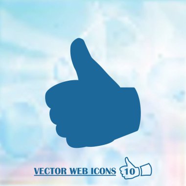 Vektör başparmağı simgesi