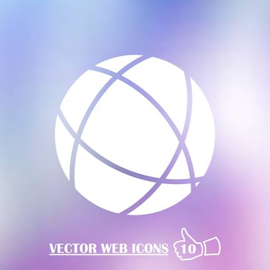 Web sitesi simge. Web tasarım stili