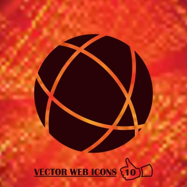 Web sitesi simge. Web tasarım stili