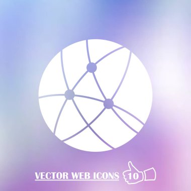 Web sitesi simge. Web tasarım stili