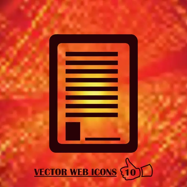 Pano web vektör simgesi